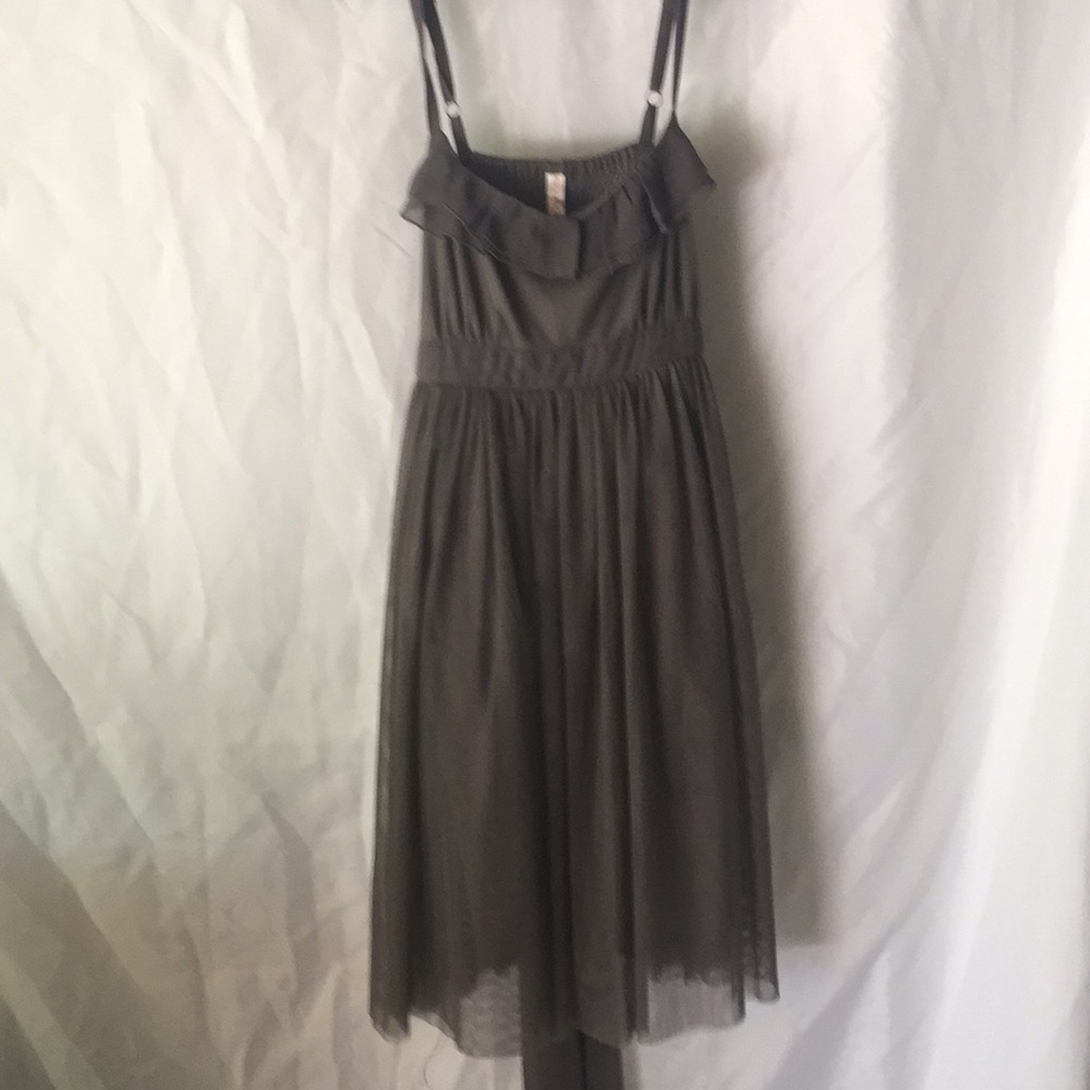 Gray party dress